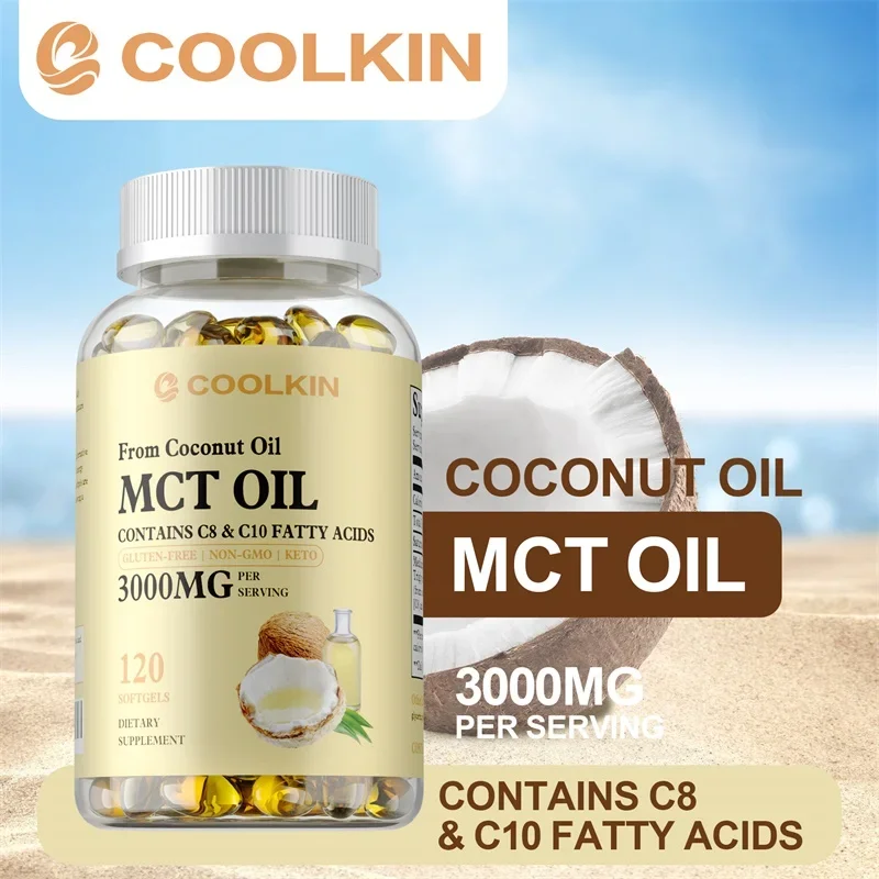 MCT Oil Supplement - Contains  - Mct Oil Coconut บทวิจารณ์และราคา
