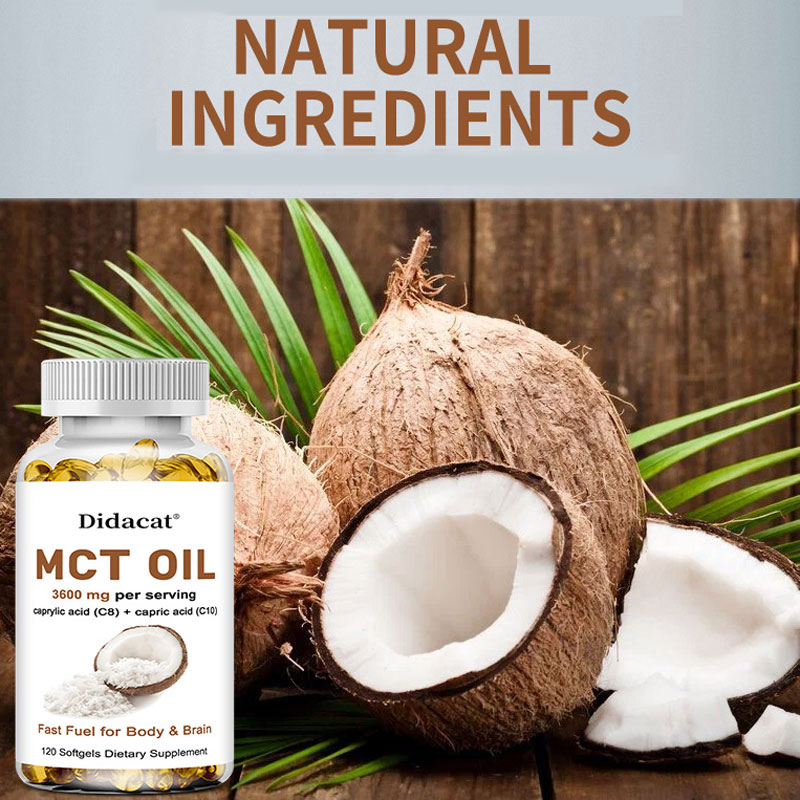 Pure MCT Oil Capsules 3000mg,  - Mct Oil Coconut บทวิจารณ์และราคา