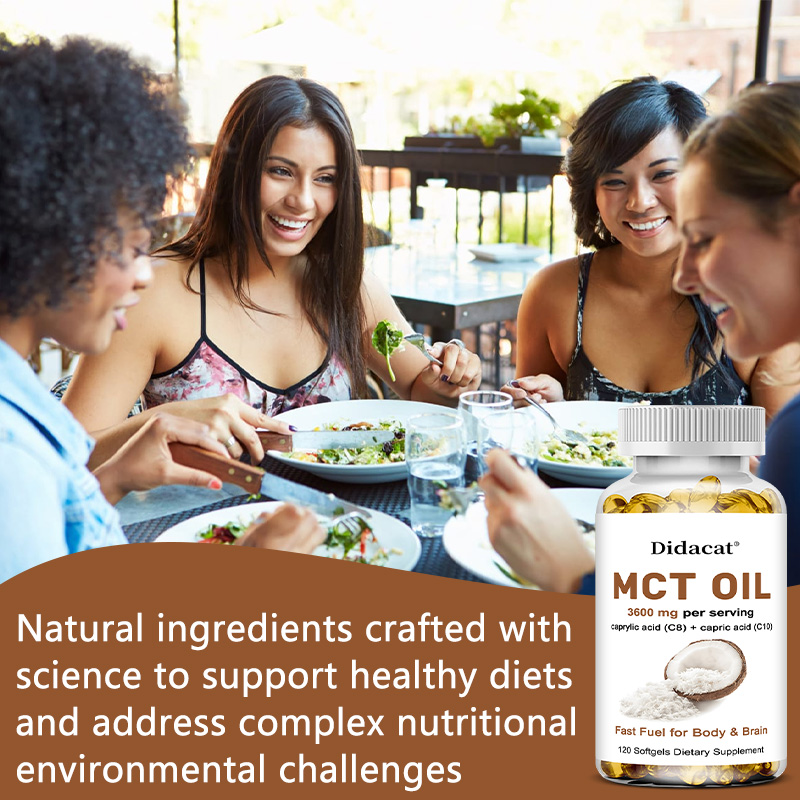 Pure MCT Oil Capsules 3000mg,  - Mct Oil Coconut บทวิจารณ์และราคา