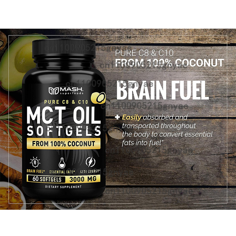 MCT Oil 3600 Mg C8 C10 Capsule - Mct Oil Coconut บทวิจารณ์และราคา