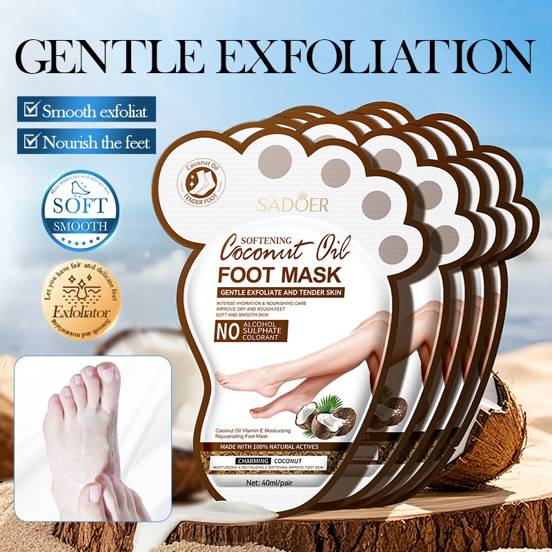 SADOER Coconut Foot Mask Moist - Mct Oil Coconut บทวิจารณ์และราคา
